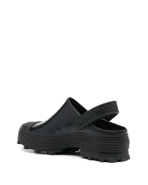CAMPERLAB Black Traktori Clogs
