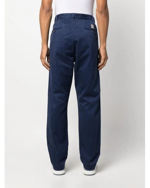 Pantalon En Coton À Coupe Droite Polo Ralph Lauren pour homme en coloris Blue