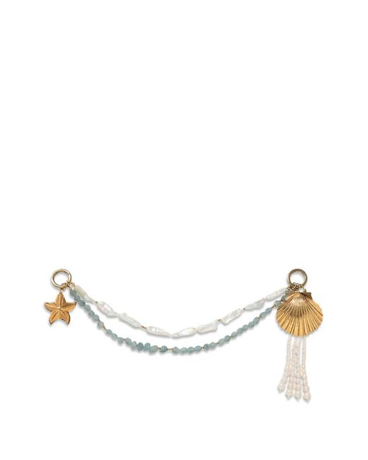 Jennifer Behr Metallic Oceane Bag Charm
