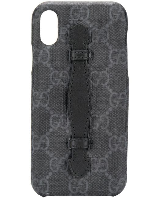 Gucci Gray GG Iphone Xs Case for men