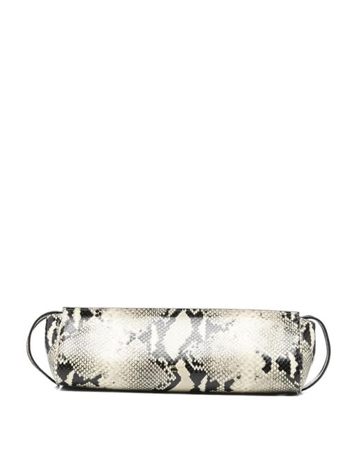Khaite White Donna Evening Clutch