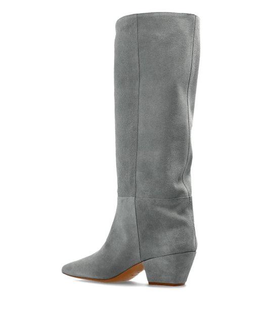 Bottes En Daim Forte Forte en coloris Gray