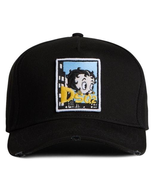 DSquared² Betty Boop Baseballkappe in Black für Herren