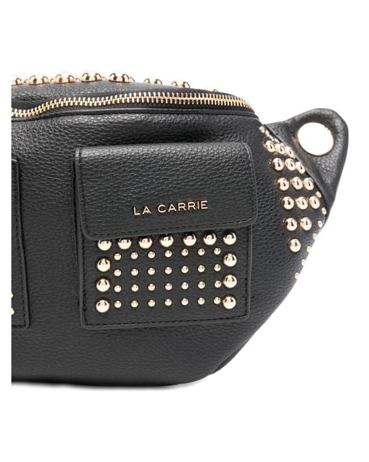 La Carrie Planets Schoudertas Met Kwastje En Studs in het Black