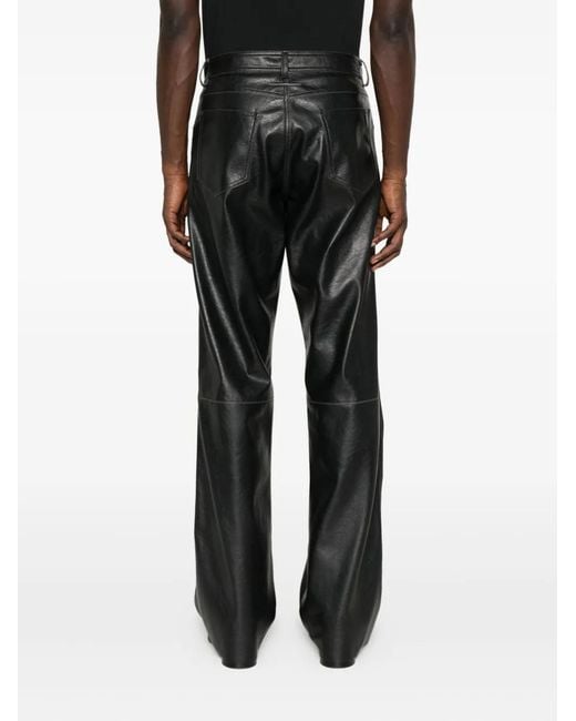 MM6 by Maison Margiela Gray Faux Trousers for men