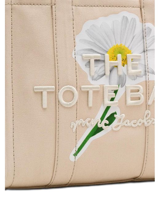 Marc Jacobs White Medium Tote Printed Bag