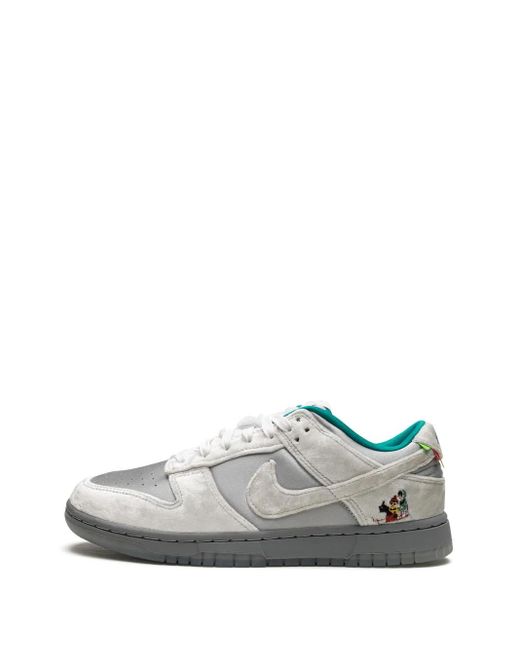 Nike Gray Dunk Low "Ice" Sneakers