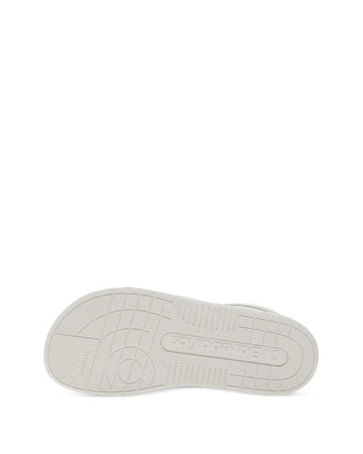 Barebarics White Enigma Perforated Lace-Up Sneakers