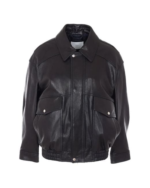Chaqueta Con Bolsillo En La Parte Delantera DUNST de color Black