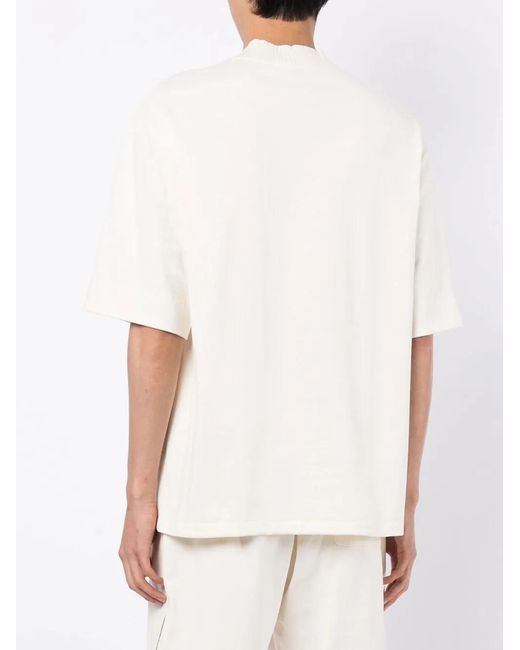 3.1 Phillip Lim Natural Contrast-Trim T-Shirt for men