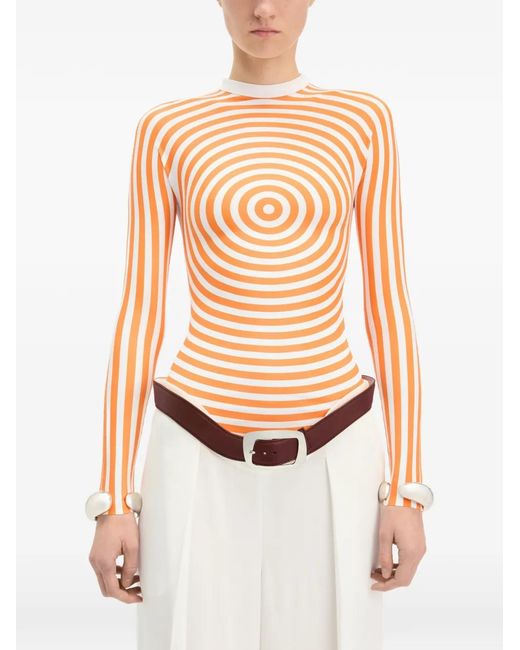 Jean Paul Gaultier White The Target Top