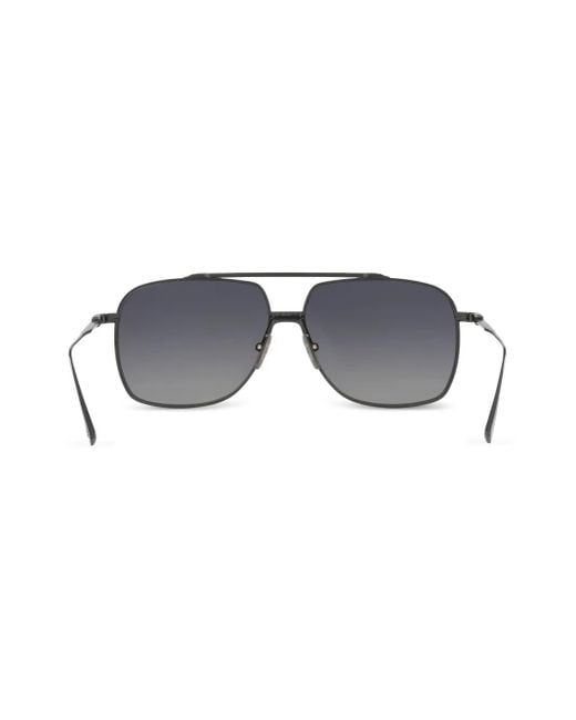 Dita Eyewear Blue Alkamx Pilot-Frame Sunglasses for men