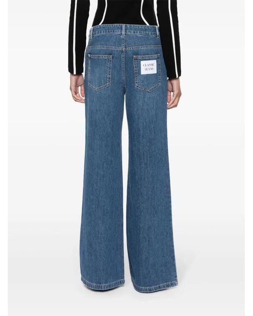 Moschino Blue Pants Clothing