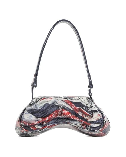 DIESEL Multicolor Play Scarves Cross