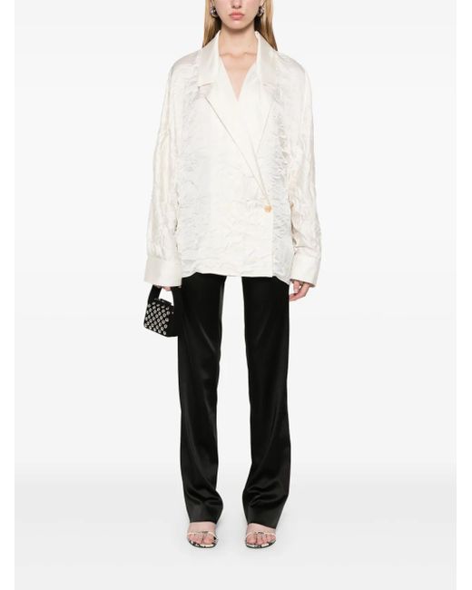 Khaite White Garth Top