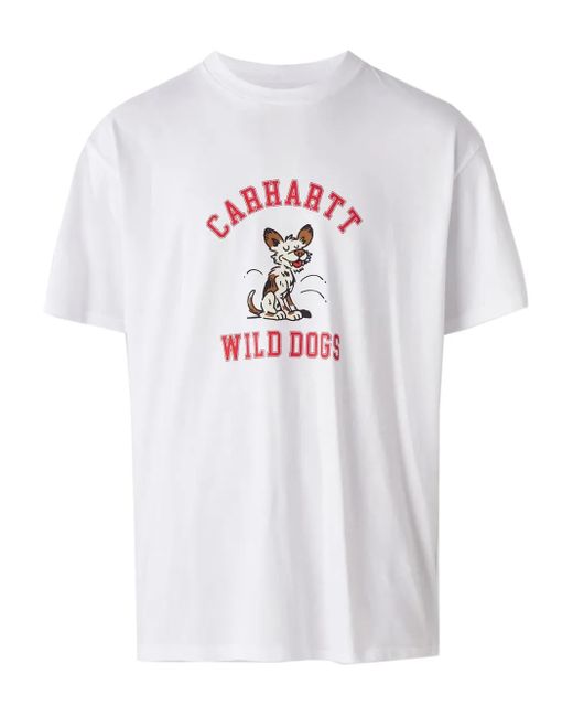 Carhartt Women's White Wild Dog T-Shirt