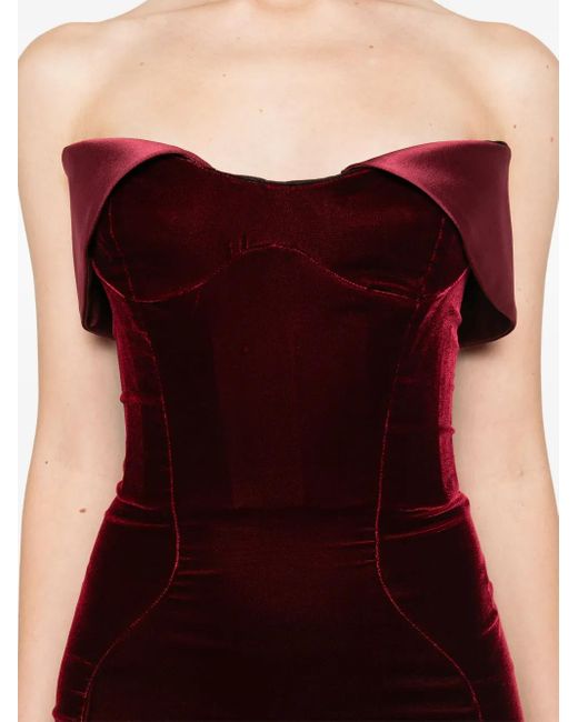 Mugler Red Dresses