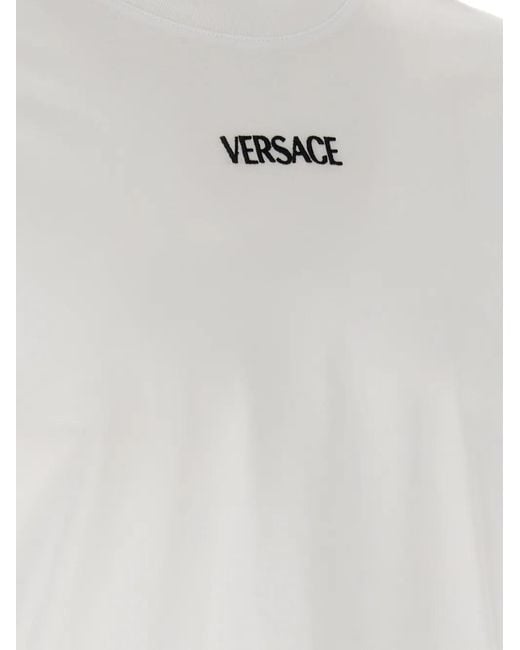 Versace White T-Shirts And Polos for men