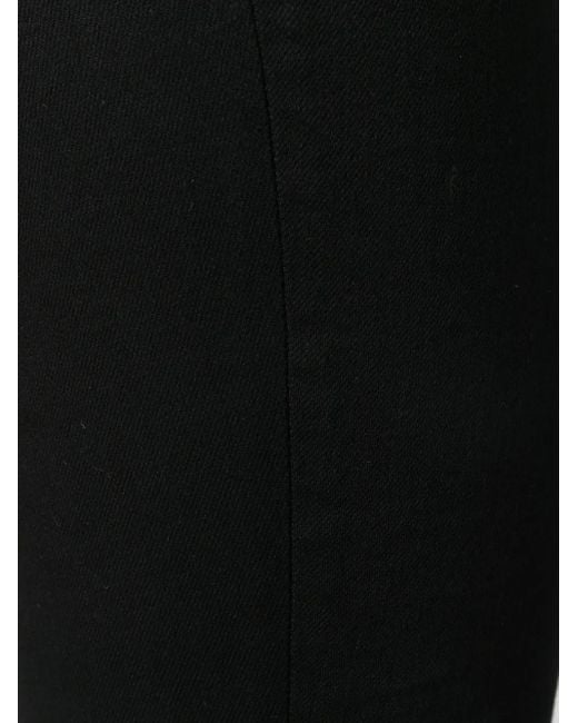 Philipp Plein Black Tm Mid-Rise Skinny Jeans