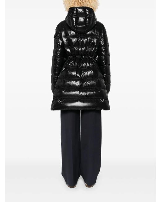 Moncler Black Long Down Jacket