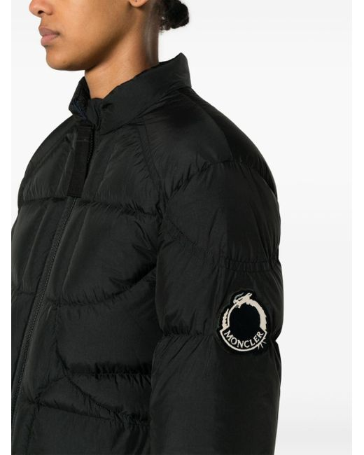 Moncler Black Yazi Quilted Puffer Jacket