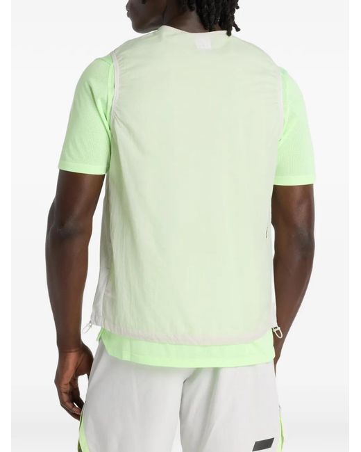 Chaleco Rc Con Cremallera New Balance de hombre de color Green