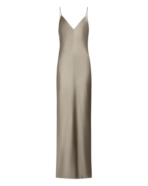 12 STOREEZ Natural Slip Maxi Dress