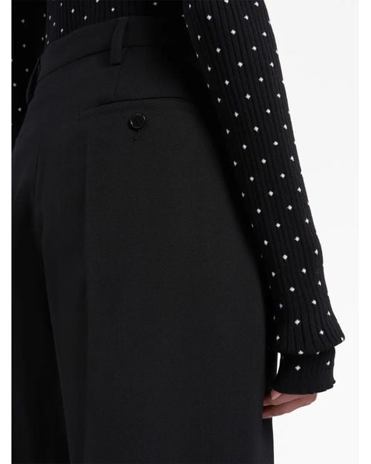 Marni Blue Wool Pants For Fw23 Collection