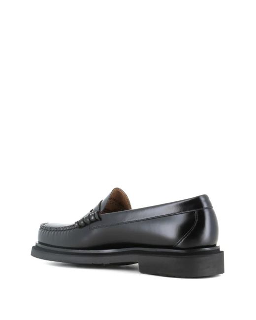 G.H.BASS Leren Loafers in het Gray voor heren