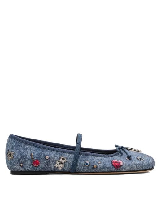 Ballerines Sabrina Marc Jacobs en coloris Blue
