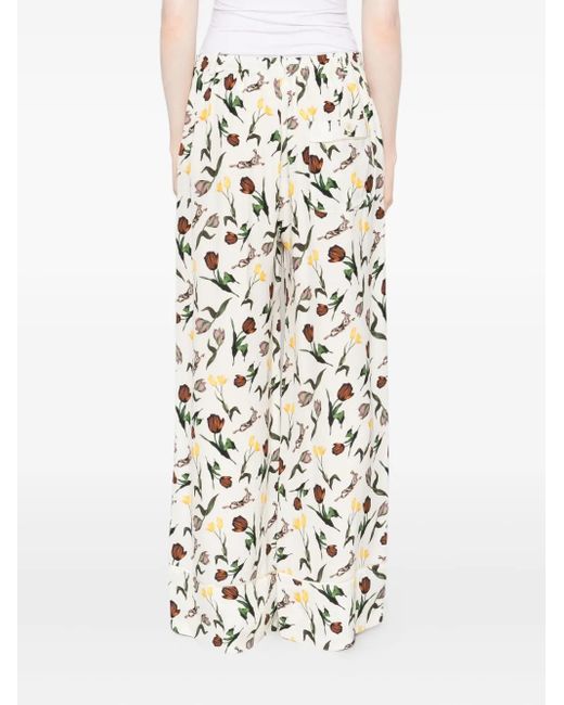 Marni プリント パンツ White