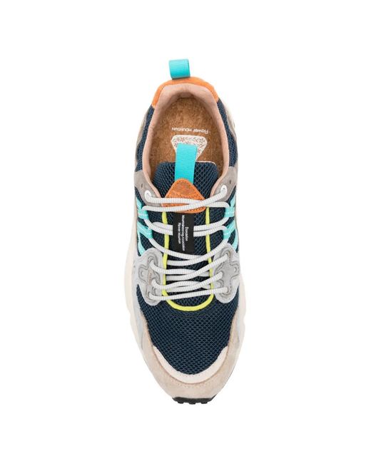 Flower Mountain White Yamano 3 Sneakers for men