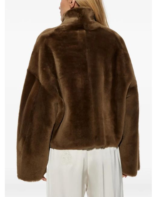 Arma Brown Indy Reversible Shearling Jacket