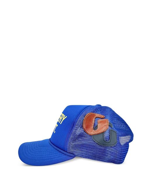 GALLERY DEPT. Blue Logo-Patch Trucker Hat for men