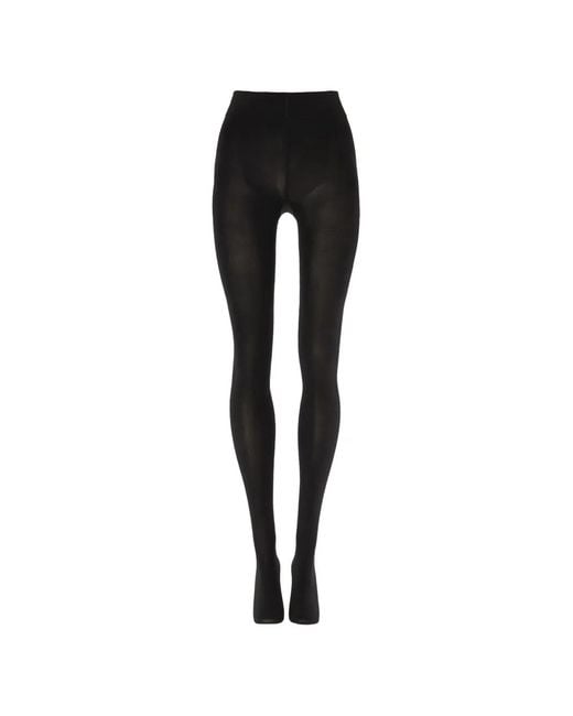 Wolford Black Collants Mat Opaque 80