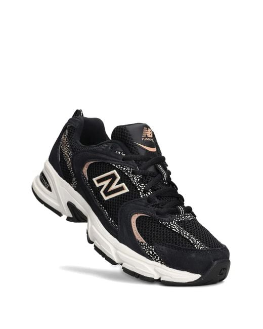 New Balance Black 530 Low-Top Sneakers