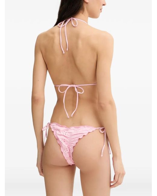 Mc2 Saint Barth Pink Triangle Bikini Sarius Triangle
