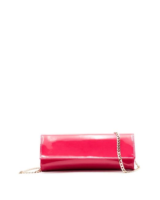 Castagna Pink Pochette À Fini Verni
