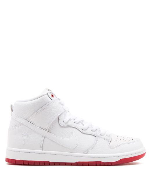 Nike Leather Sb Zoom Dunk High Pro Qs Skateboarding Shoe in White for Men -  Save 89% - Lyst