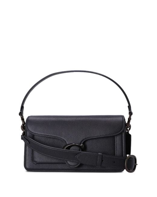 COACH Black Tabby Leather Shoulder Bag