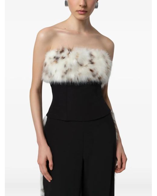 Apparis Gray Ivy Tube Top