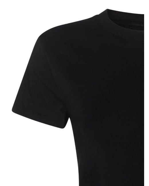 Thom Krom Black Short-Sleeve Crew-Neck T-Shirt