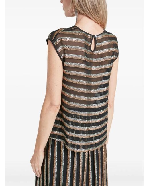Temperley London Black Selena Top