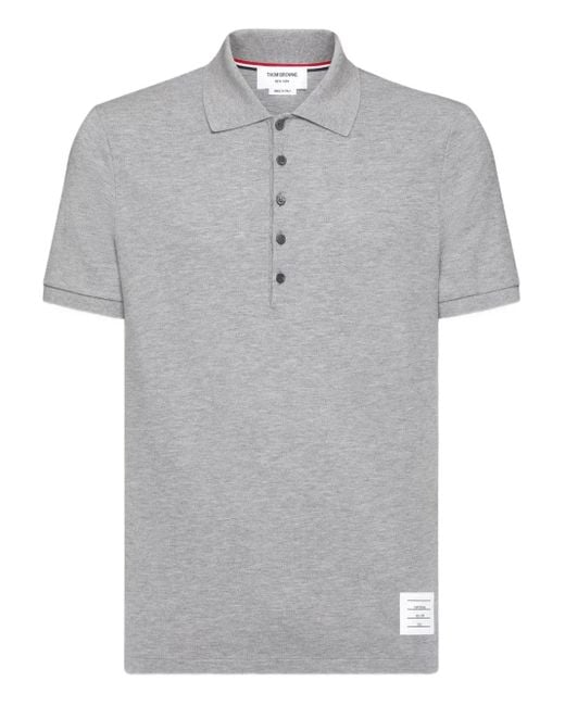 THOM BROWNE ポロシャツ サイズ2 グレー Thom Browne メンズ グレー 4bar ポロシャツの通販はau PAY マーケット