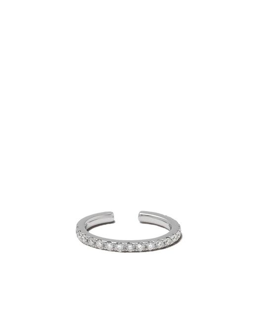 We by WHITEbIRD White 18Kt Diamond Suzanne Earcuff