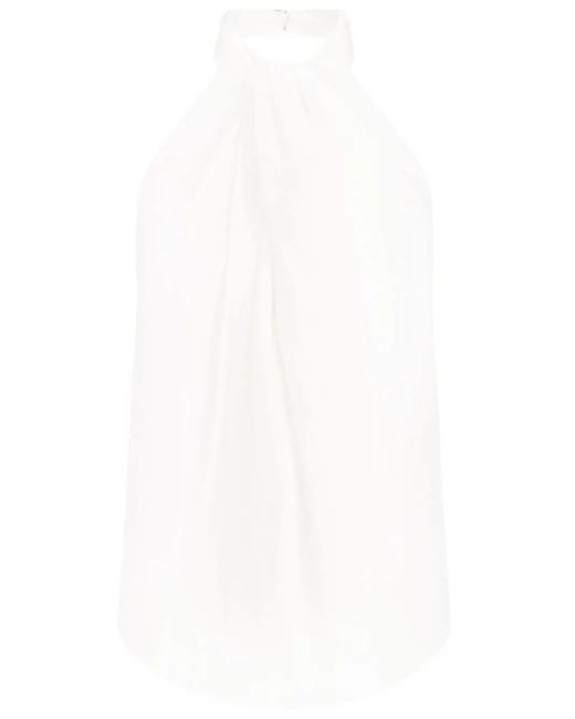 Silvia Tcherassi Shela ブラウス White