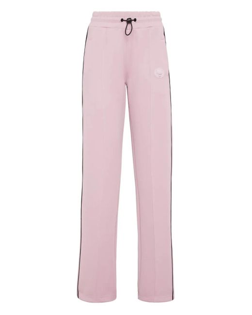 Pantalones De Chándal Con Parche Del Logo Philipp Plein de color Pink