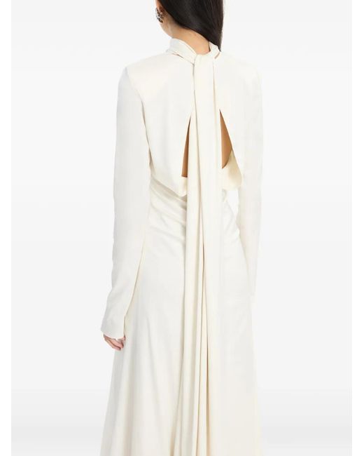 ROTATE BIRGER CHRISTENSEN White Robe À Manches Longues