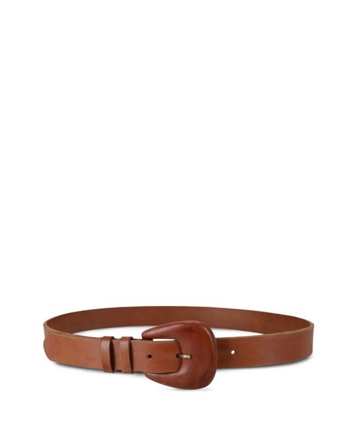 Fortela Brown Calamity Leather Belt