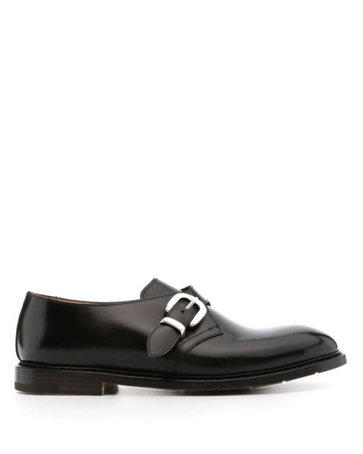 Chaussures en cuir à boucles Premiata pour homme en coloris Black